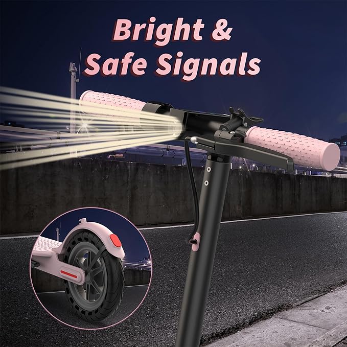 Dual braking and LEDs